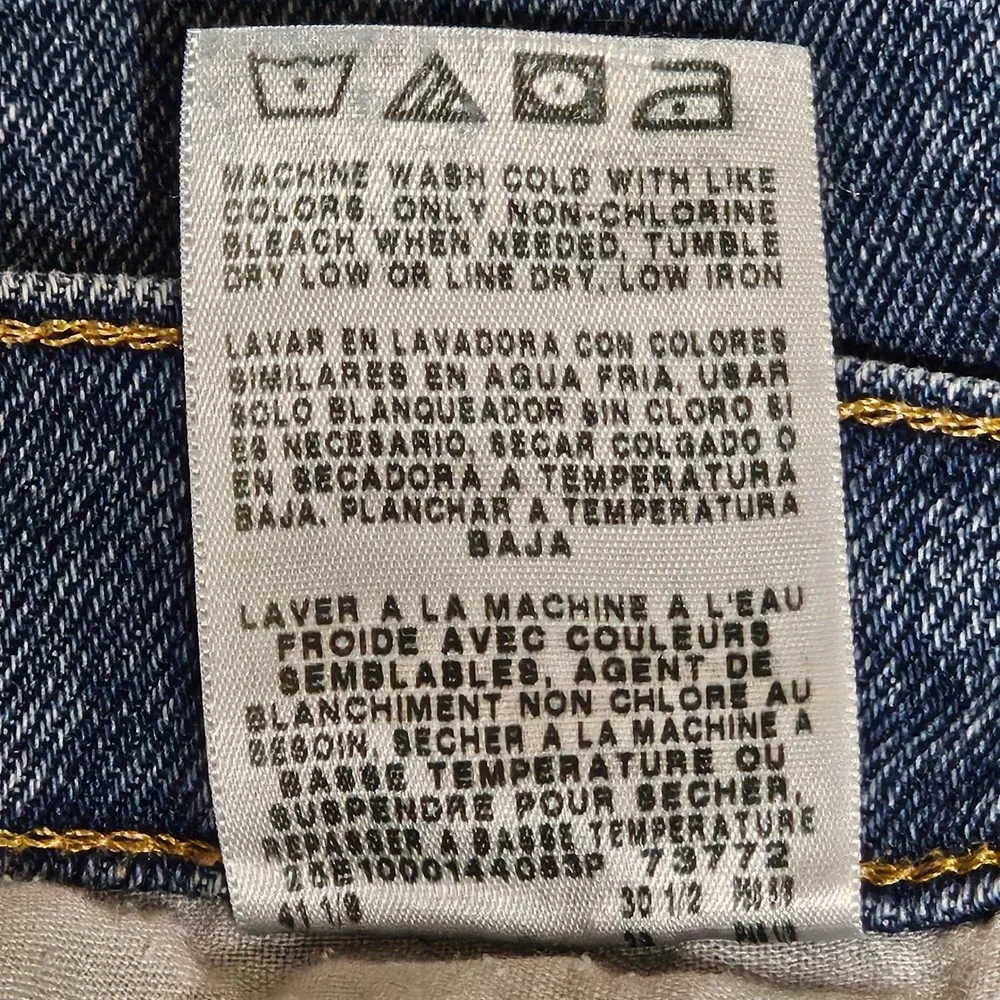 Wrangler Mens Jeans 36x29 Blue Denim Straight Leg Comfort Fit‎ Casual